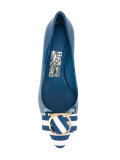 contrast toe Gancio pumps
