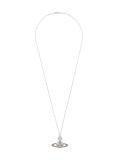 saturn pendant long necklace