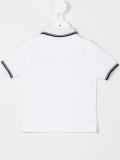 embroidered logo polo shirt