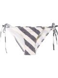 'Heidi' striped tie bikini bottoms