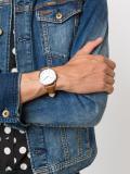stainless steel dial watch 