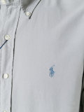 logo embroidered shirt