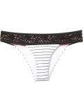 lace insert bikini bottom