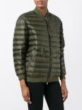 lace-detail padded jacket
