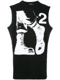 punk boots sleeveless tank