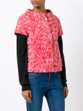 short sleeve puffer jacket