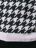houndstooth print T-shirt