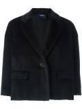 one button cropped jacket