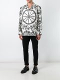 wheel print pyjama shirt 