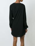 cut-out shoulder tunic