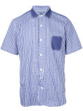 shortsleeved checked shirt