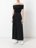 high-rise palazzo trousers