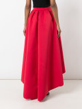 long high-low skirt
