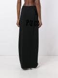 buttoned maxi skirt