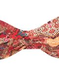 abstract print bikini set