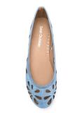 leather ballerinas