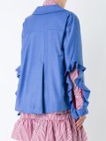 ruffled sleeve jacket 