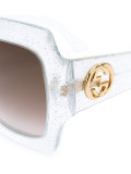 oversize square frame sunglasses