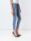 'Looker' frayed ankle jeans