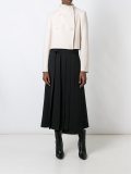 double breasted cropped jacket