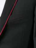 ribbon trim blazer