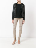 skinny biker jeans