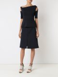 high waisted skirt