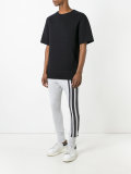 striped trim track pants 
