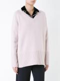 'Boiled V-neck'毛衣