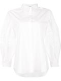 cut-off detailing buttoned blouse