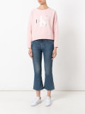 logo print sweatshirt