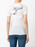 gun print T-shirt 