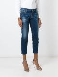 'Medium Waist Cropped Twiggy'牛仔裤
