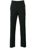 printed sides tailored trousers
