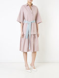 belted dress