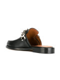 chain strap mules