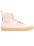 lace-up hi-top sneakers