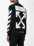 painting print sweatshirt