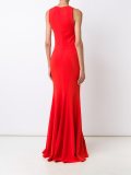 v-neck gown 