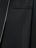 piped trim blazer