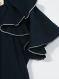 ruffled dress