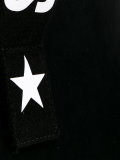 logo-print strap shoulder bag