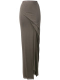 silky wrap skirt 
