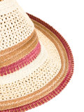 contrast straw hat