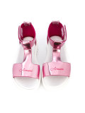 logo open toe sandals