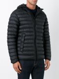 hooded padded jacket