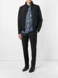 high neck zipped jacket
