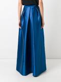 pleat detail full skirt