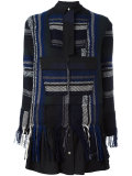 woven patch tunic 