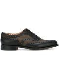 panelled brogues